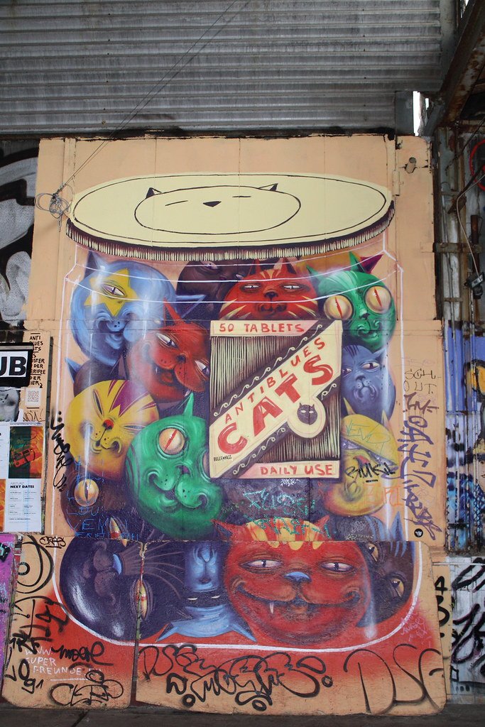 Graffiti Antiblues Cats