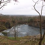 Westbruch, a former porphyry quarry near Brandis
