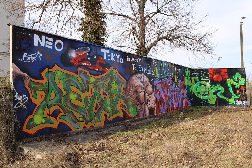 Graffitiwall Akira