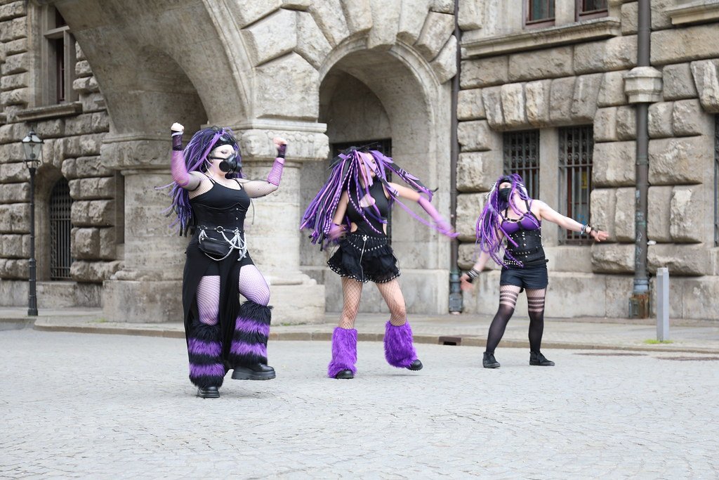 Industrial Dance Cybergoth Meeting WGT 2026 at Burgplatz