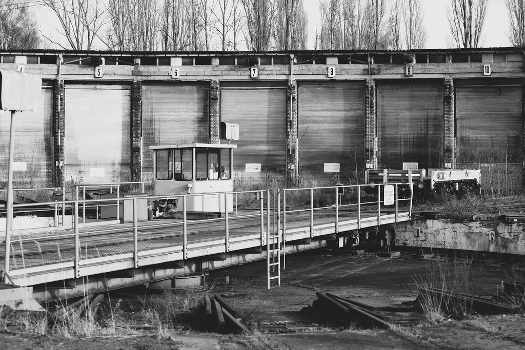 Railway roundhouse