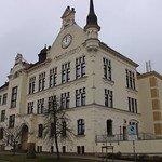 The historic Brandis school building, built in 1906